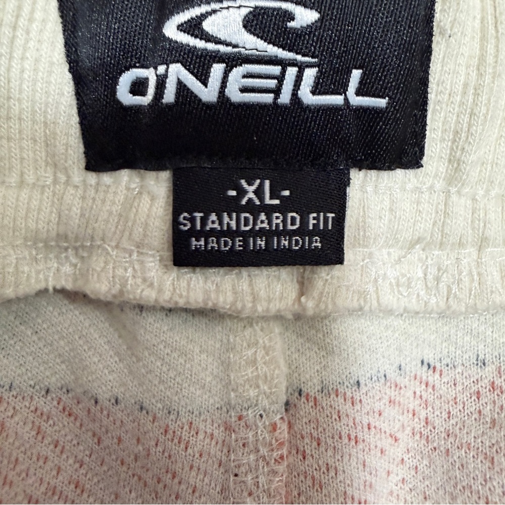 O'Neill Mens XL Striped Standard Fit Drawstring Summer Walking Shorts - Picture 2 of 9